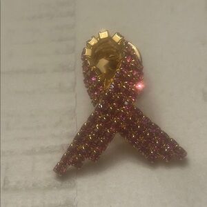 Breast cancer awareness pin
